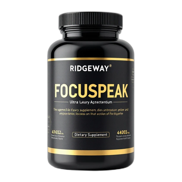 Ridgeway FocusPeak – doplnok stravy na podporu pamäti a sústredenia